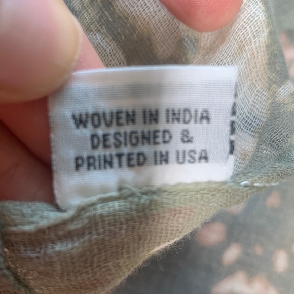 Marika Charles 100% cotton scarf - Picture 9 of 9